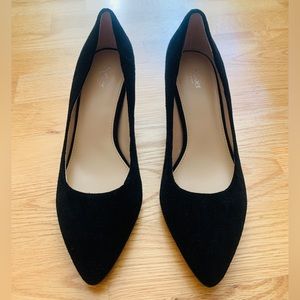 Botkier Stella Block Heel Pumps, Black, 7.5
